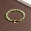 Wealth Bamboo Jade Beads Bracelet-Prosperity Luck