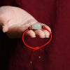 Hetian Jade Pixiu Hand-Woven String Couple Bracelet-Protection and Wealth