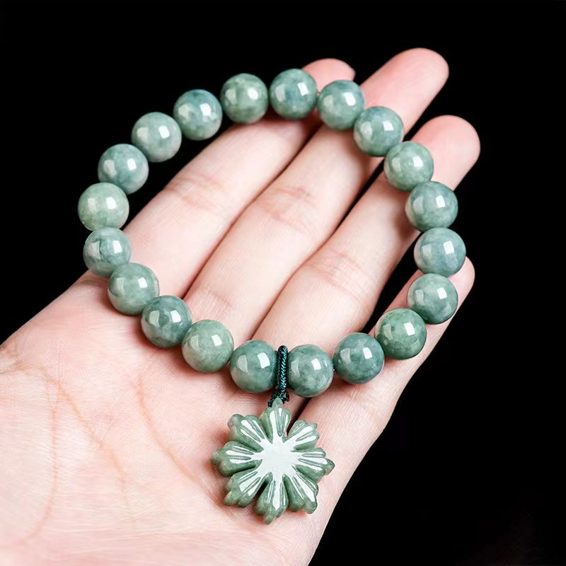 Sun Flower Jade Bracelet-Financial Growth