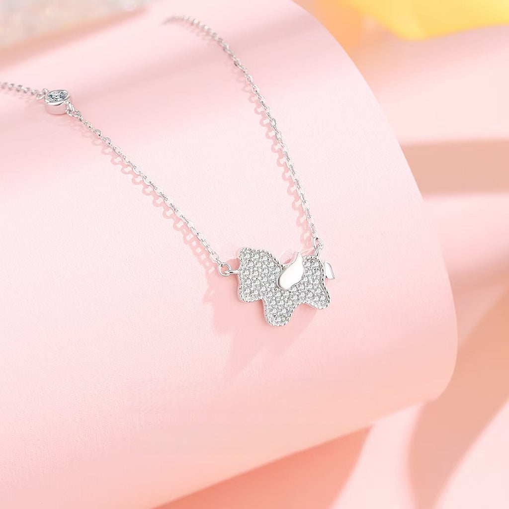 Sparkling Lucky Horse Necklace —Success Upon Arrival Year 2026