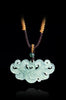 Ice Jade Phoenix Hand-Carved Pendant-Protection and Prosperity