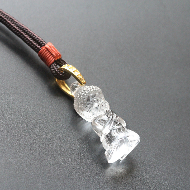 Little Buddha Child Liuli Pendant–The Joyful Awakening