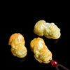 Natural Yellow Jade Pixiu Pendant – Symbol of Prosperity, Protection & Confidence