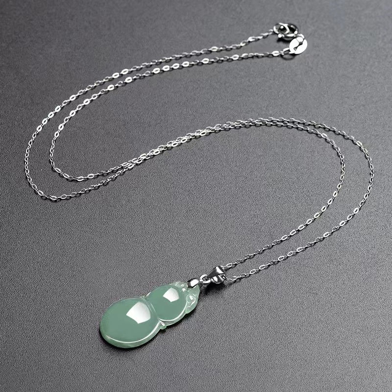 Wulu Ice Jade Necklace-Luck Attraction