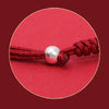 999 Silver Pixiu Red String Couple Bracelet-Protection and Wealth