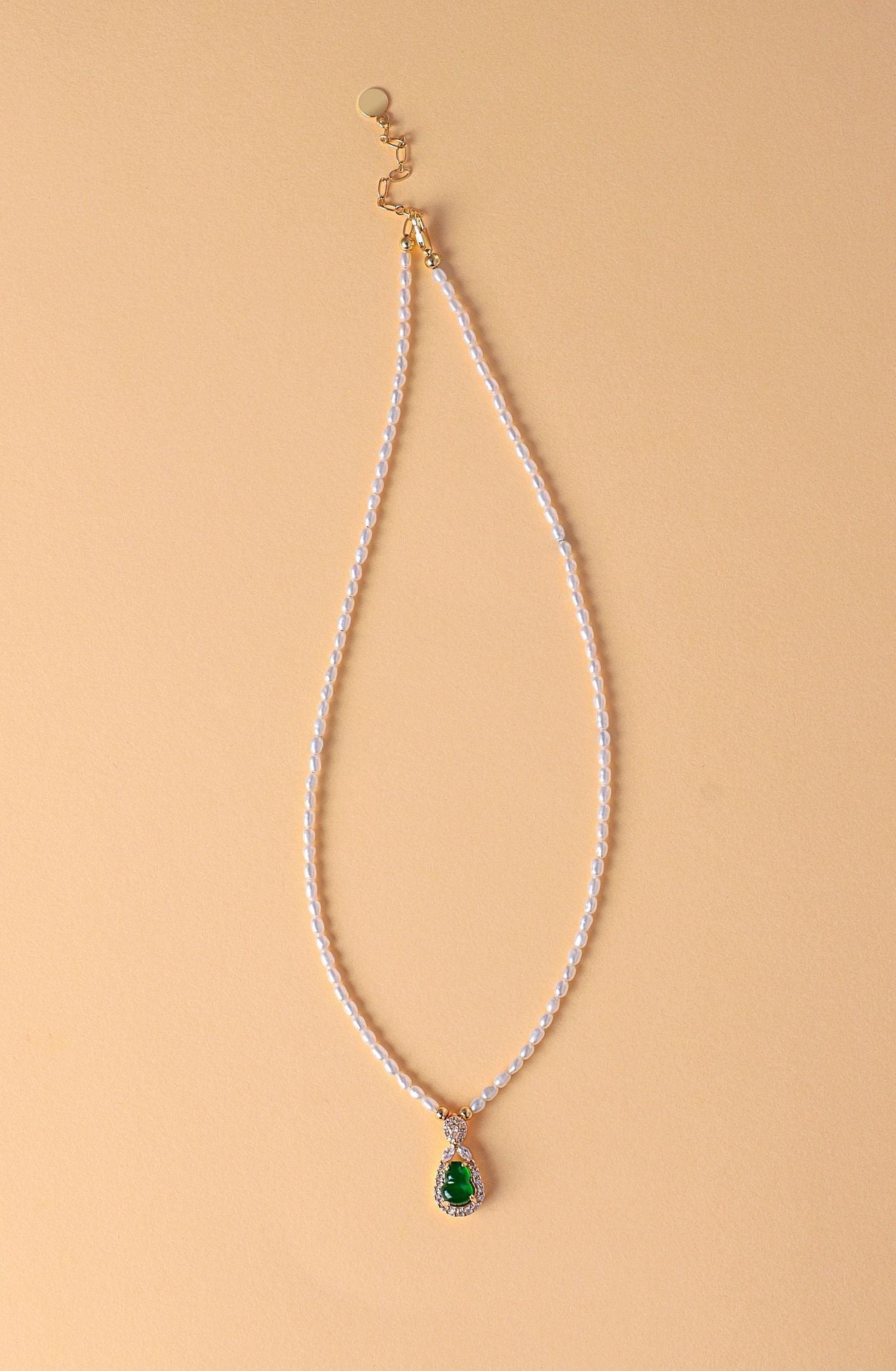 Fortune & Blessing Gourd Pearl Necklace – A Gift of Love, Luck & Prosperity
