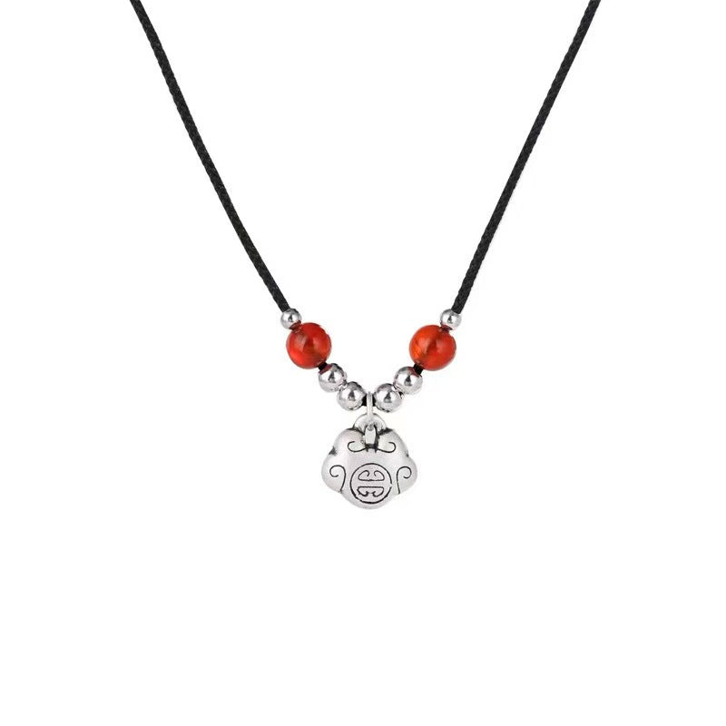 Peace Lock Silver Pendant -Peace and Harmony