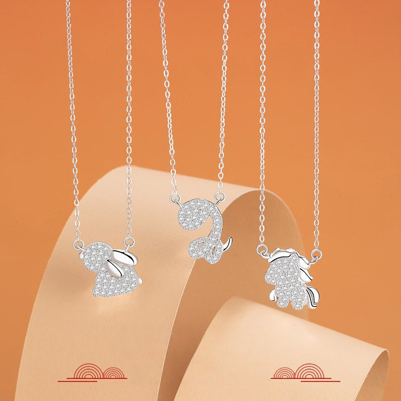 Zodiac Blessing Necklace Collection – Crafted for Your Year, Your Journey