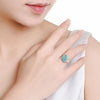 Rose Jade Ring-Enlightening Love