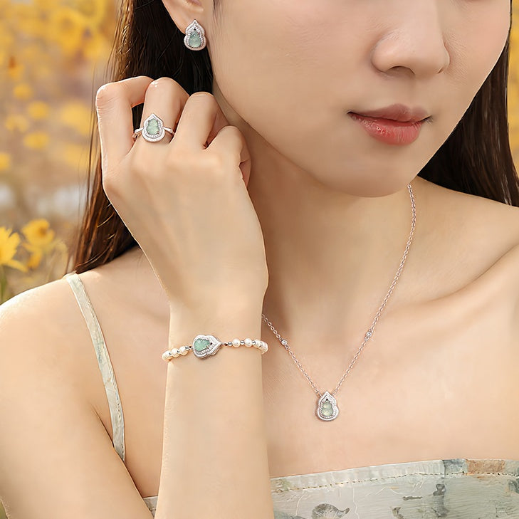 Blessings Together-Gourd Jadeite Jewelry