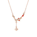 Koi Fish Tassel Necklace-Good Fortune Ahead