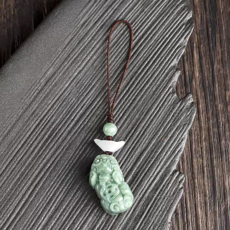Jade Pixiu Phone Chain/Key Chain-Fengshui Protecion