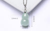 Grade A Jade Gourd Pendant – Symbol of Blessings, Wealth & Protection