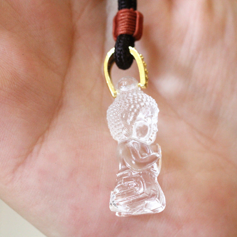 Little Buddha Child Liuli Pendant–The Joyful Awakening