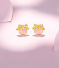 Lamb Luminous Stud Earrings-Gentle Wishes