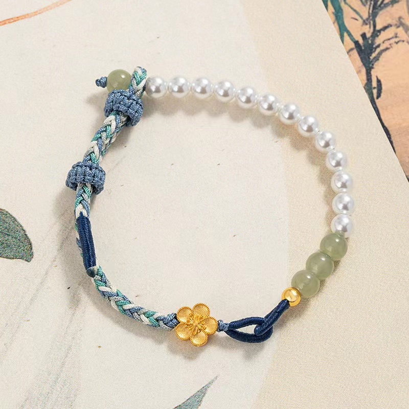 Lotus Flower Handmade Rope Bracelet-Inner Peace