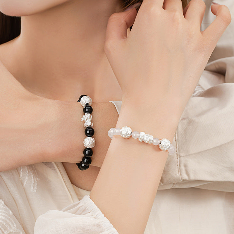 Pixiu Agate Bracelet-Lasting Love & Blessings