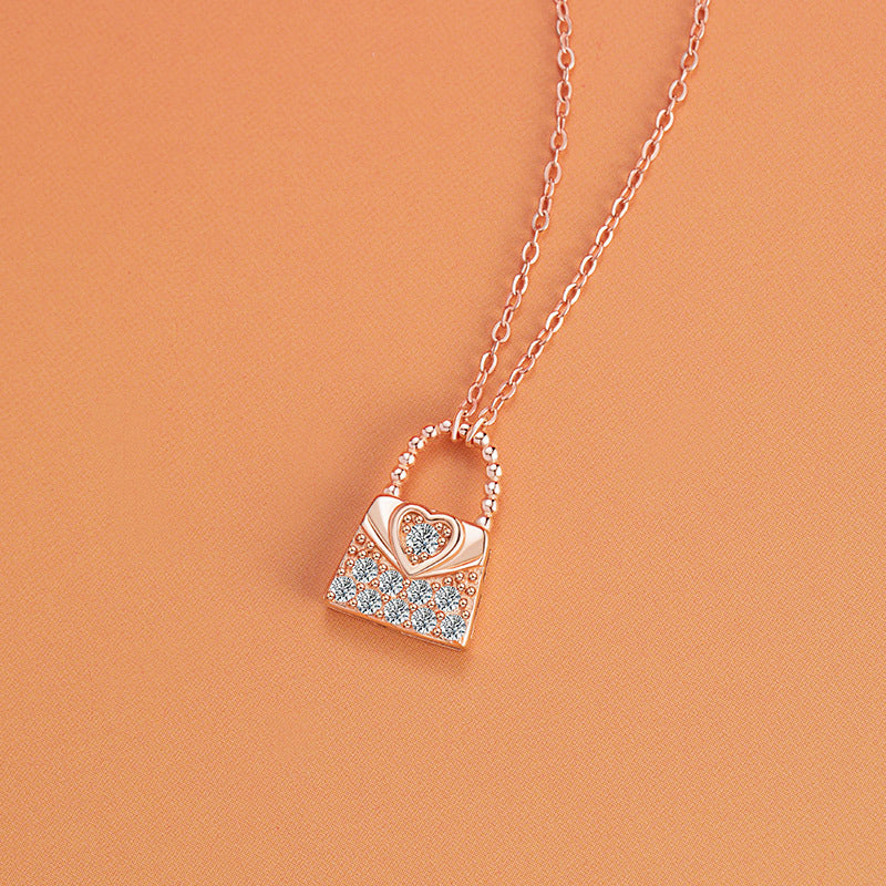Heart Handbag Necklace-A Sincere Love