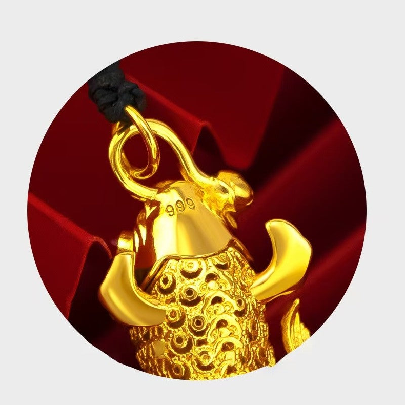 Wealth Koi Fish Pendant-Good Fortune and Prosperity