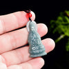 Serene Acceptance Jade Guanyin Pendant Necklace
