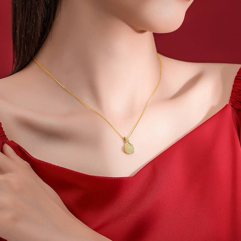 Blessing Pouch Jade Necklace – Grace Serenity