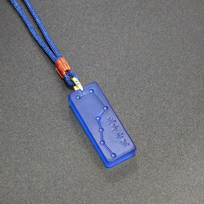 The Seven Stars of the Northern Dipper Liuli Pendant–Blessing, Protection & Longevity Charm