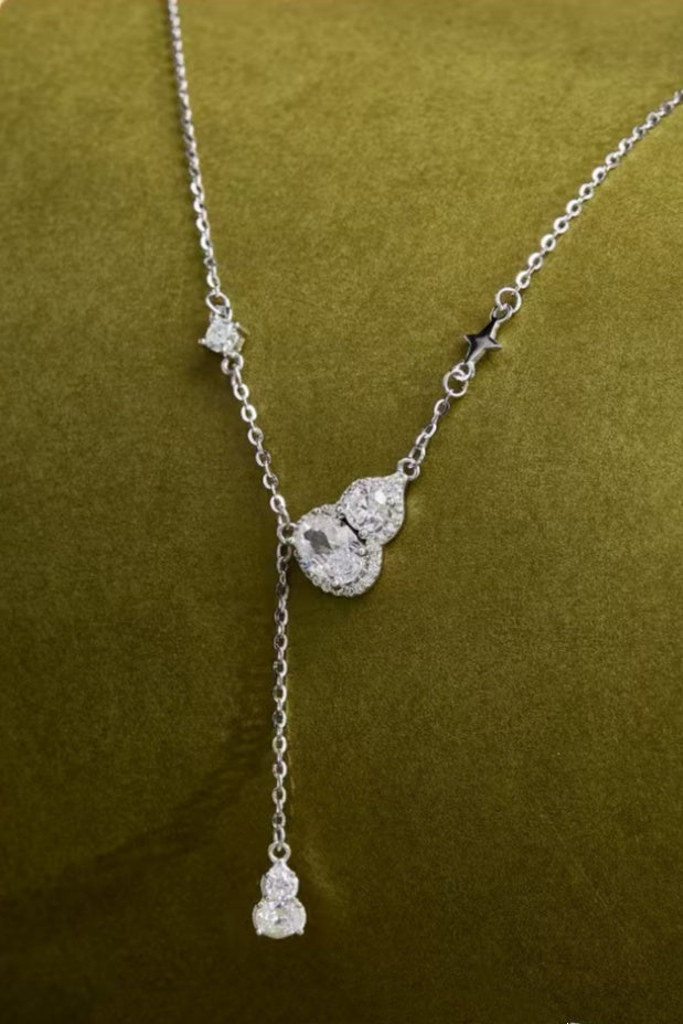 Double Blessing Gourd Serenity Necklace