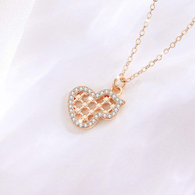Gourd Cubic Zirconia Necklace-Fortune & Prosperity