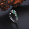 Mysterious Snake Silver Ring-Wisdom and Intuition