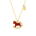 Red Agate “Fortune Horse” Necklace – Ride into Prosperity 2026 Limited Edition “Wealth Arrives Swiftly”