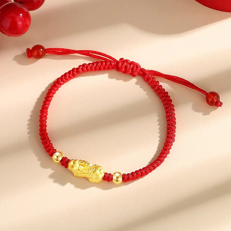 Wealth Pixiu Couple Bracelet-Protection and Peace