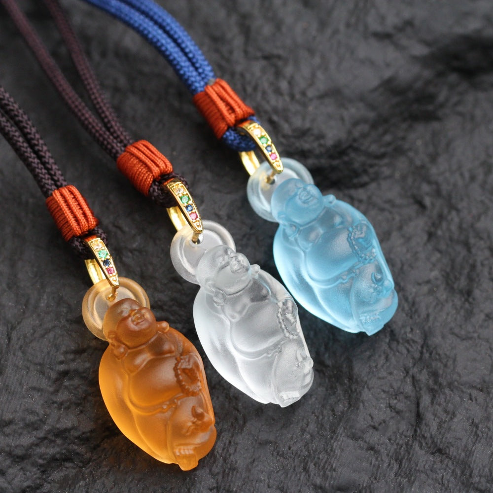 Maitreya Liuli Pendant-Joy，Contentment & Inner Abundance