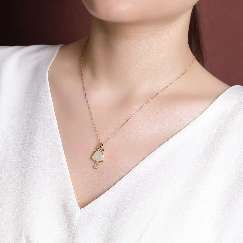 Wealth Coin Dragon Necklace -Fortune Prosperity