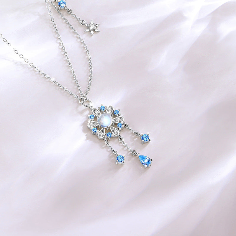 Dreamcatcher Sterling Silver Tassel Necklace-You’ve Caught My Heart