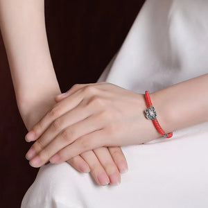 Fengshui Lion Red String Bracelet-Protection and  Prosperity