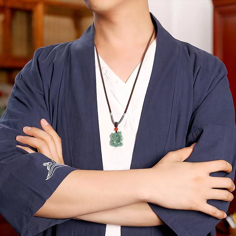 Kirin Jade Pendant-Protection and Longevity