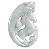 Dragon and Horse Jade Pendant-Fengshui Luck