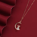 Celestial Ox Fine Silver Pendant Necklace-Quiet Resolve