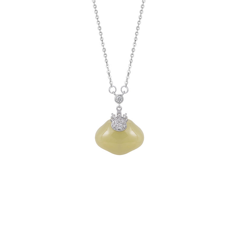 Deer Antler Nephrite Jade Necklace-Always Beside You