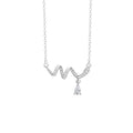 Dancing Snake Silver Necklace-Blessings & Prosperity