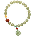 Inner Harmony-Nephrite Jade Ping An Kou Bracelet