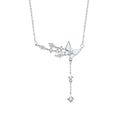Butterfly Mother of Pearl Sterling Silver Necklace-Free to Dream