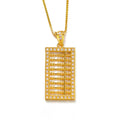 Golden Abacus Necklace -Wealth&Prosperity