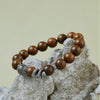 Silver Snake Sandalwood Bead Bracelet-Protection and Wealth