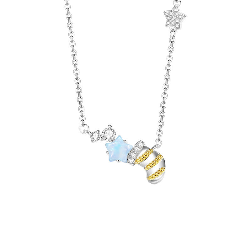 Christmas Stocking Sterling Silver Necklace-A Wish Together
