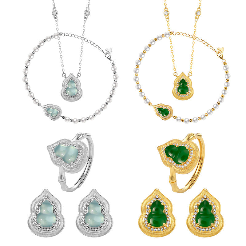Blessings Together-Gourd Jadeite Jewelry