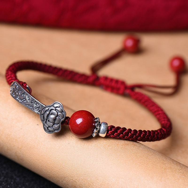 Ruyi-Knoten-Armband aus 925er Silber