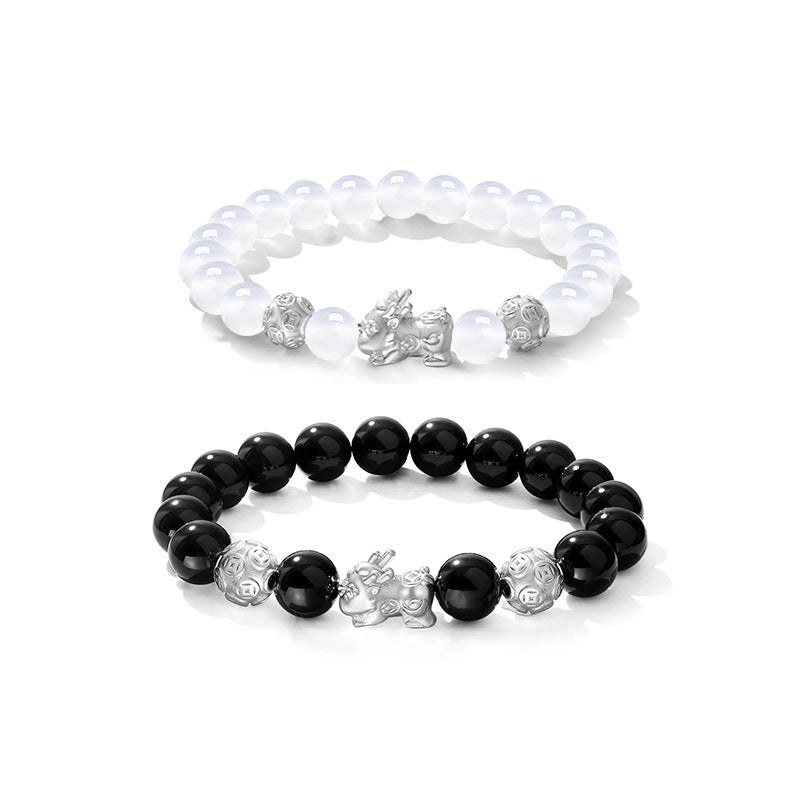 Pixiu Agate Bracelet-Lasting Love & Blessings