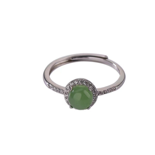 Green Jade Ring-Inner Peace