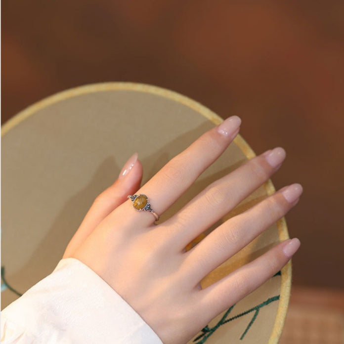 Steadfast Spirit-Pietersite S925 Silver Adjustable Ring